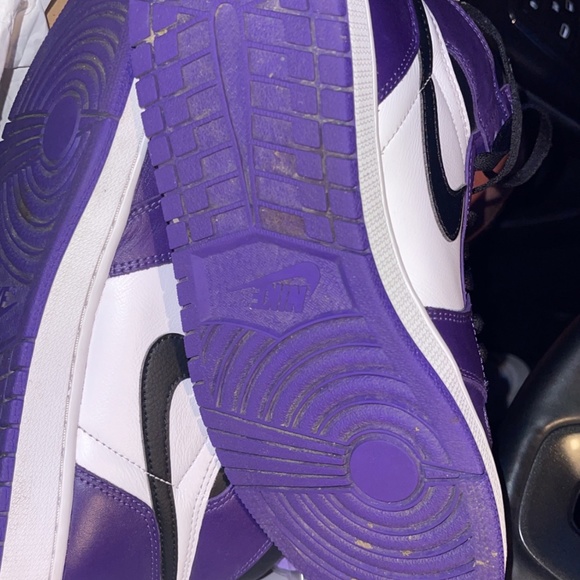 Jordan 1 Court Purple 2.0 - Picture 4 of 9